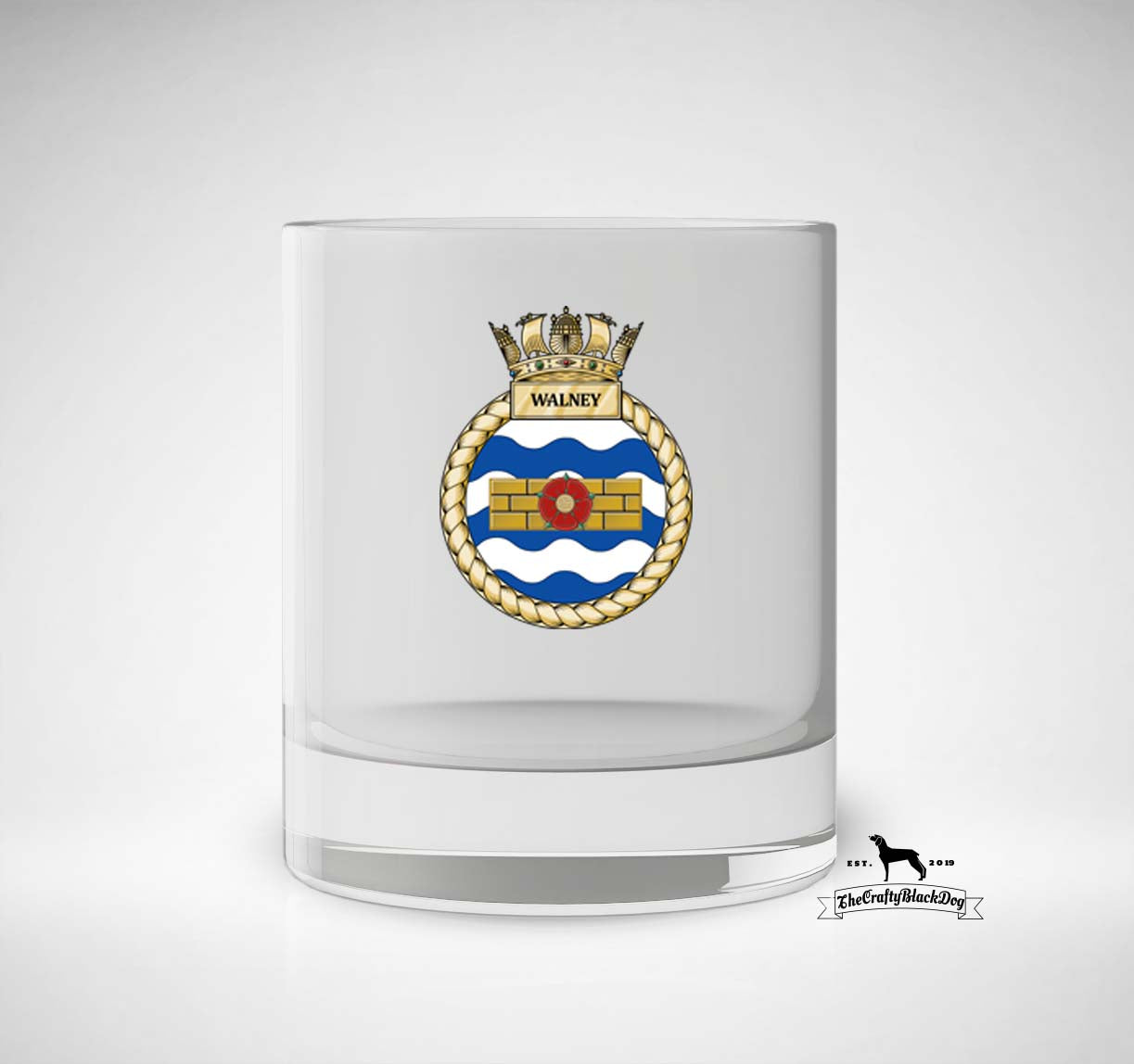 HMS Walney - Whiskey/Spirit Glass