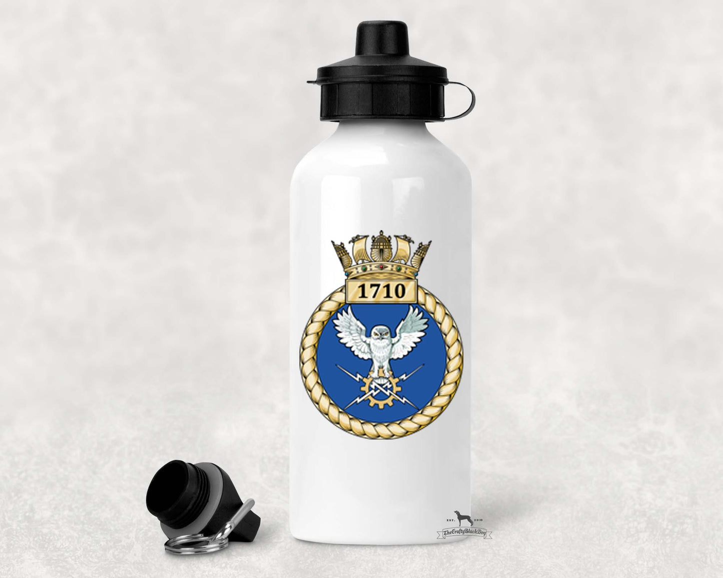 1710 Naval Air Squadron - ALUMINIUM WATER BOTTLE
