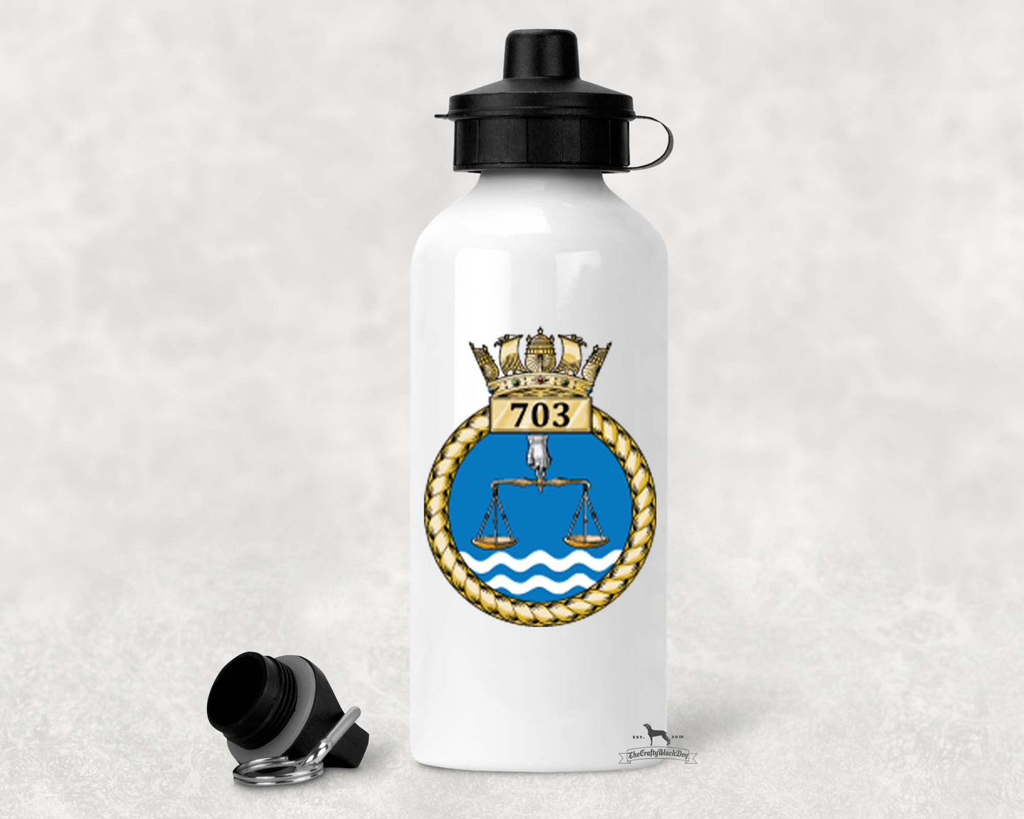 703 Naval Air Squadron - ALUMINIUM WATER BOTTLE