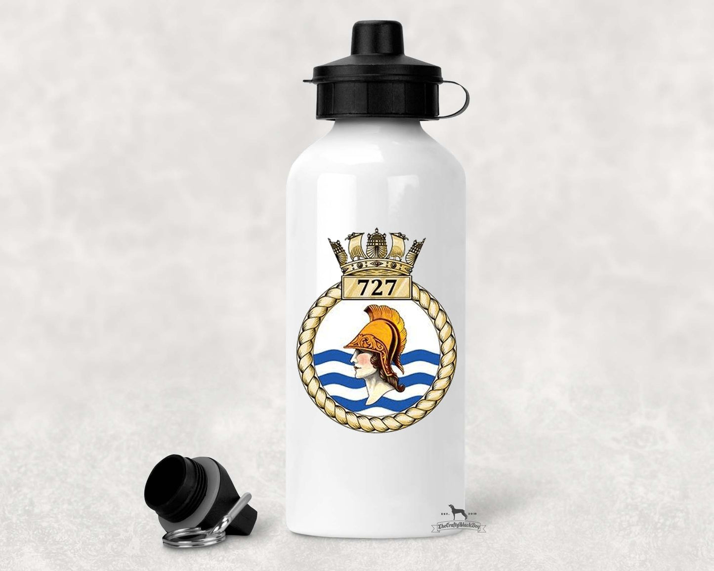 727 Naval Air Squadron - ALUMINIUM WATER BOTTLE