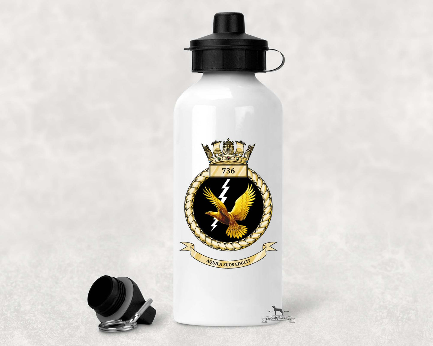 736 Naval Air Squadron - ALUMINIUM WATER BOTTLE