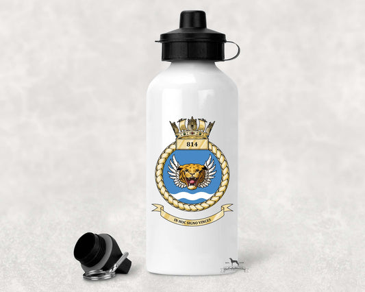 814 Naval Air Squadron - ALUMINIUM WATER BOTTLE