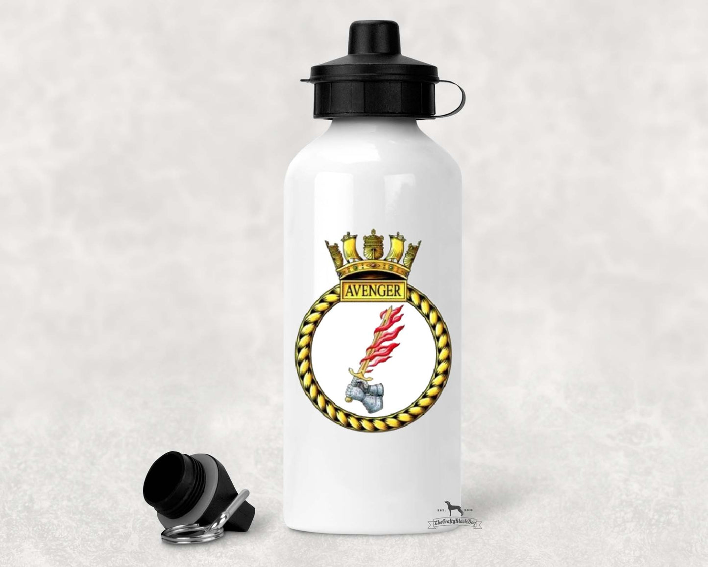 HMS Avenger - ALUMINIUM WATER BOTTLE