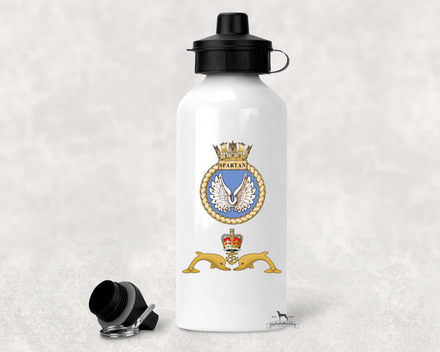 HMS Spartan - ALUMINIUM WATER BOTTLE