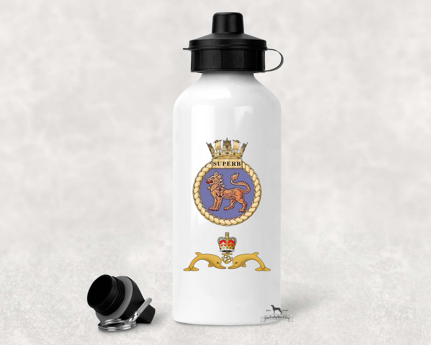 HMS Superb - ALUMINIUM WATER BOTTLE