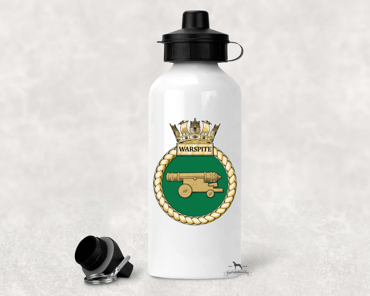 HMS Warspite - ALUMINIUM WATER BOTTLE