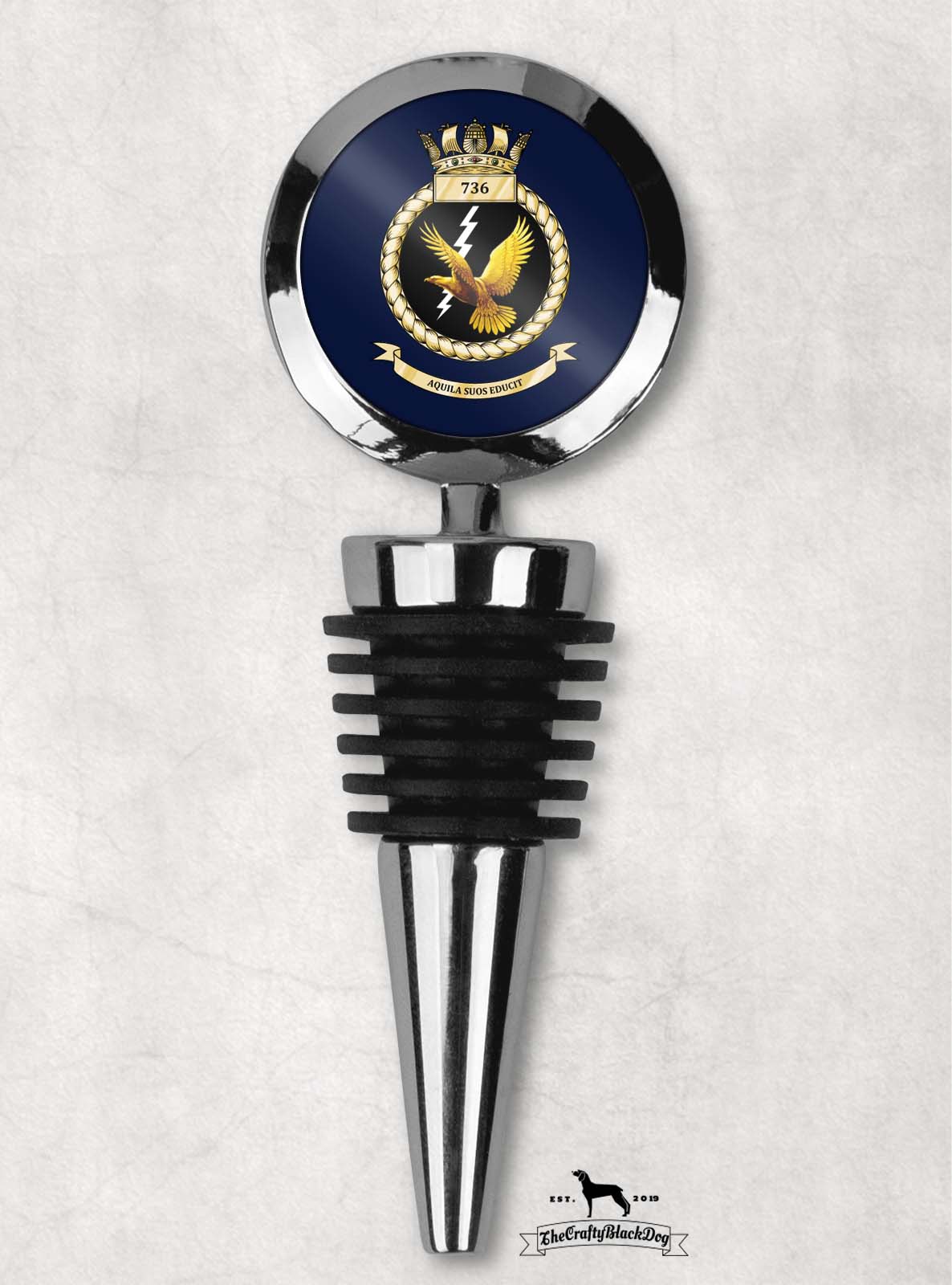 736 Naval Air Squadron - Wine Bottle Stopper