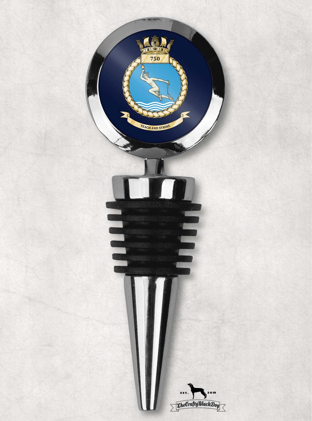 750 Naval Air Squadron - Wine Bottle Stopper