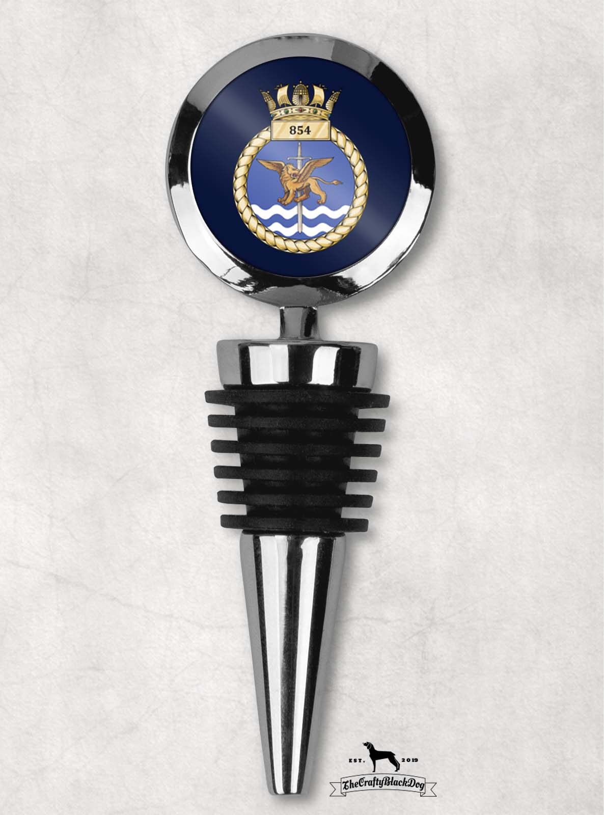 854 Naval Air Squadron - Wine Bottle Stopper