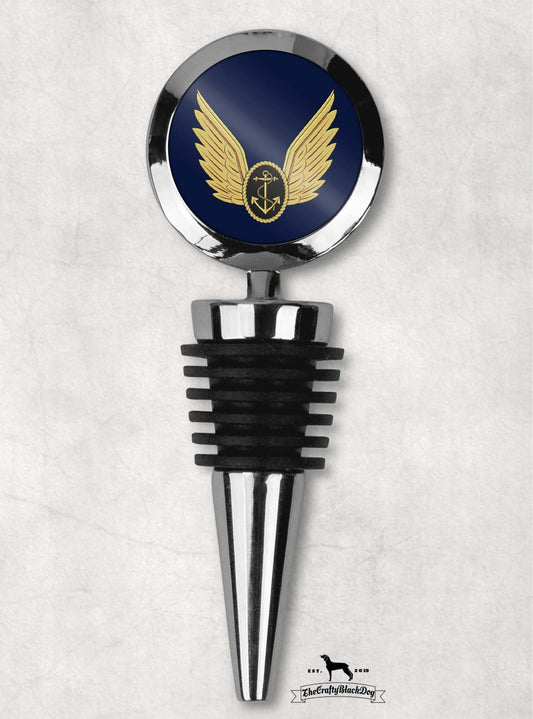 Royal Navy Aircrewman Wings - Wine Bottle Stopper