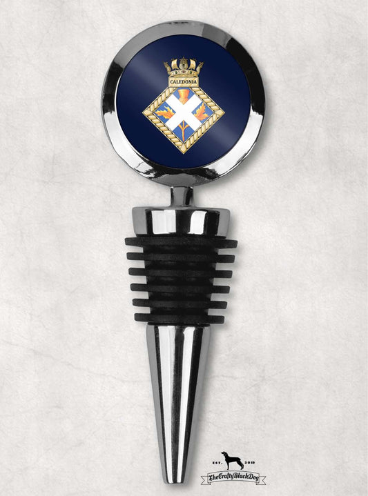 HMS Caledonia - Wine Bottle Stopper