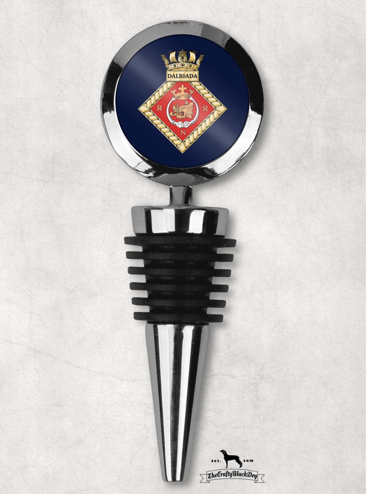 HMS Dalriada - Wine Bottle Stopper