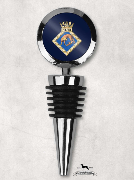 HMS Ferret - Wine Bottle Stopper