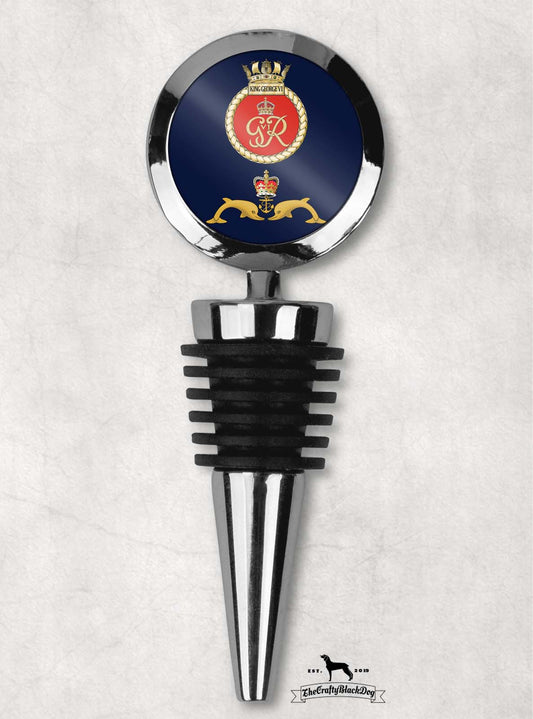 HMS King George VI - Wine Bottle Stopper