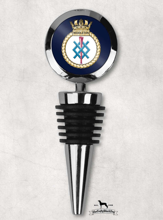 HMS MIddleton - Wine Bottle Stopper