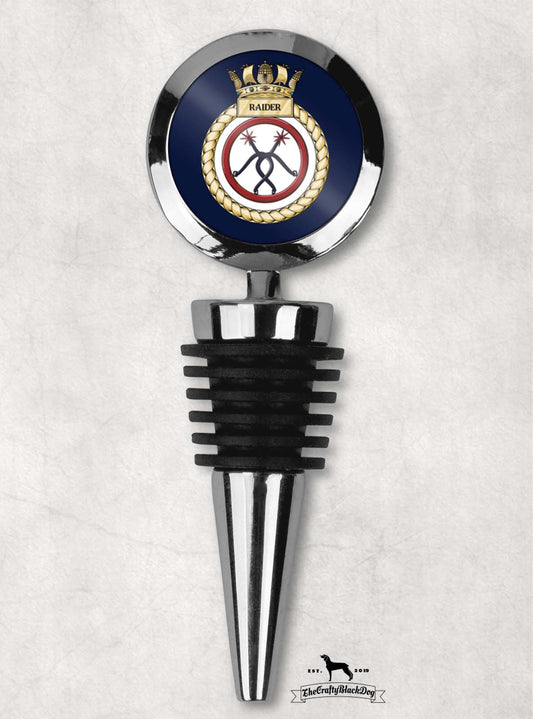 HMS Raider - Wine Bottle Stopper