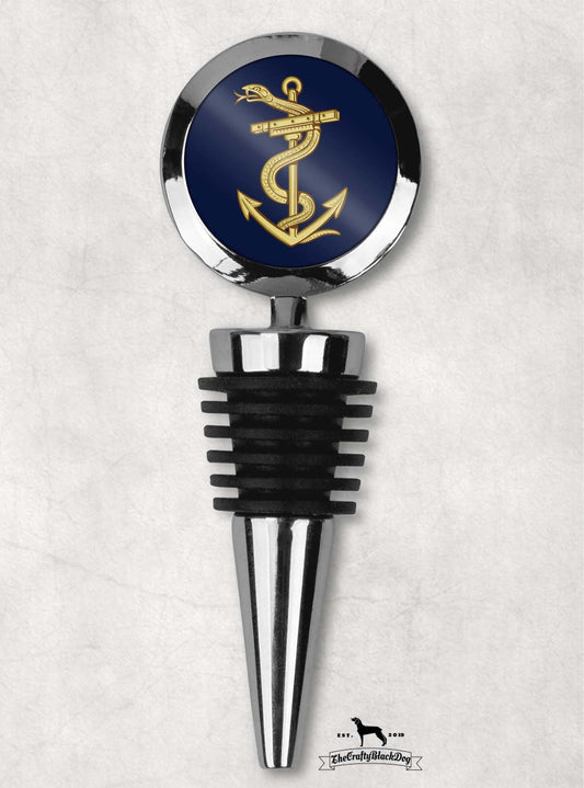 Royal Naval Medical Service - Wine Bottle Stopper