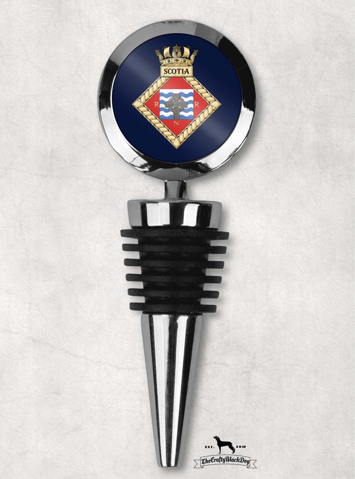 HMS Scotia - Wine Bottle Stopper