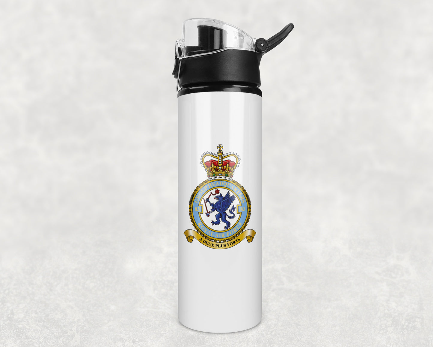 Group Headquarters No 83 Group RAF - Flip Top Water Bottle
