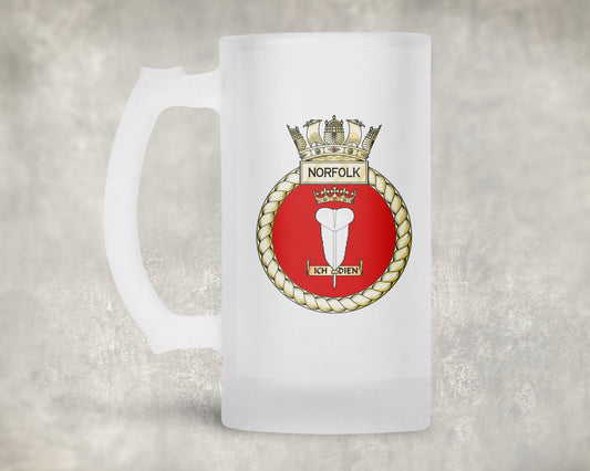HMS Norfolk - Frosted Stein
