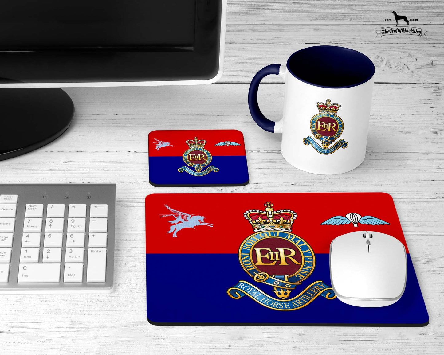 7 Para Royal Horse Artillery - Office Set