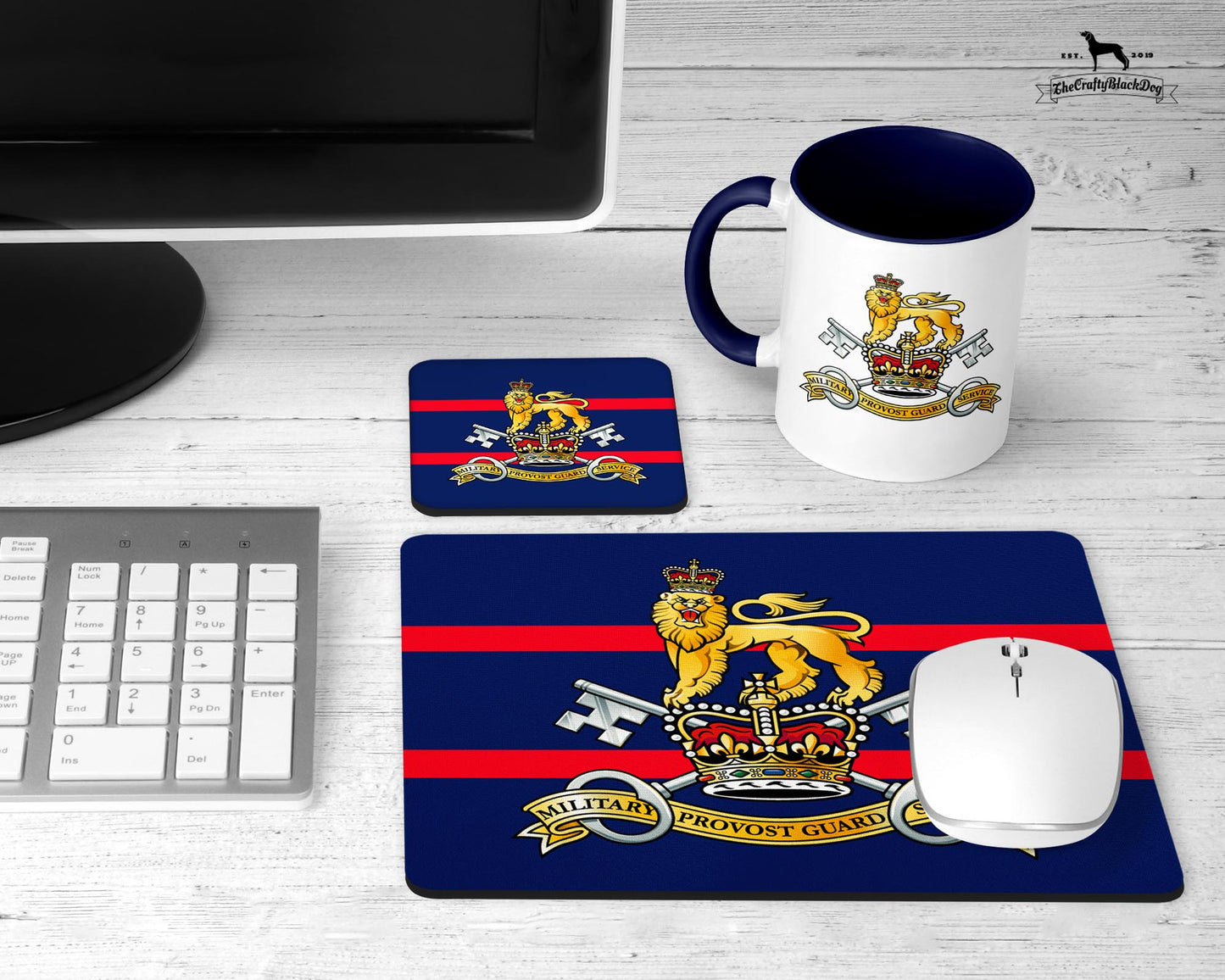 Military Provost Guard Service - Office Set