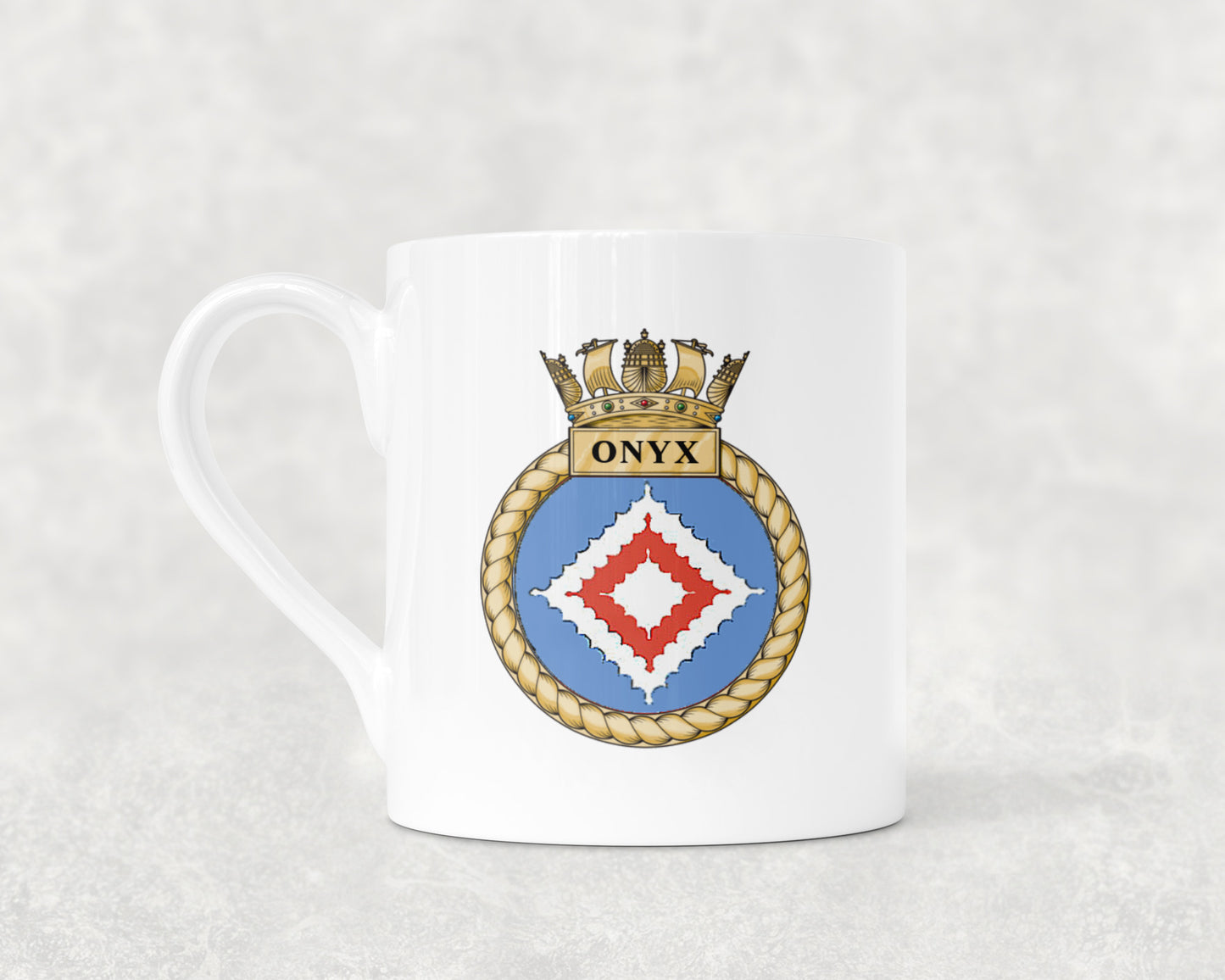 HMS Onyx - Bone China Mug