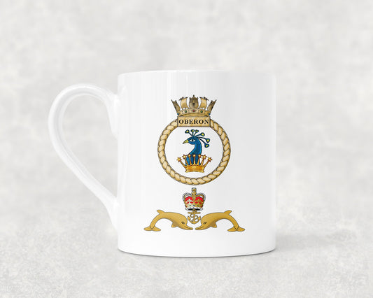 HMS Oberon - Bone China Mug