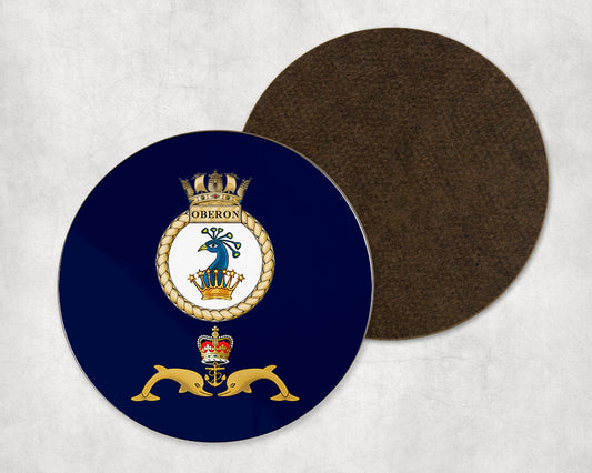 HMS Oberon - Round Coaster Set