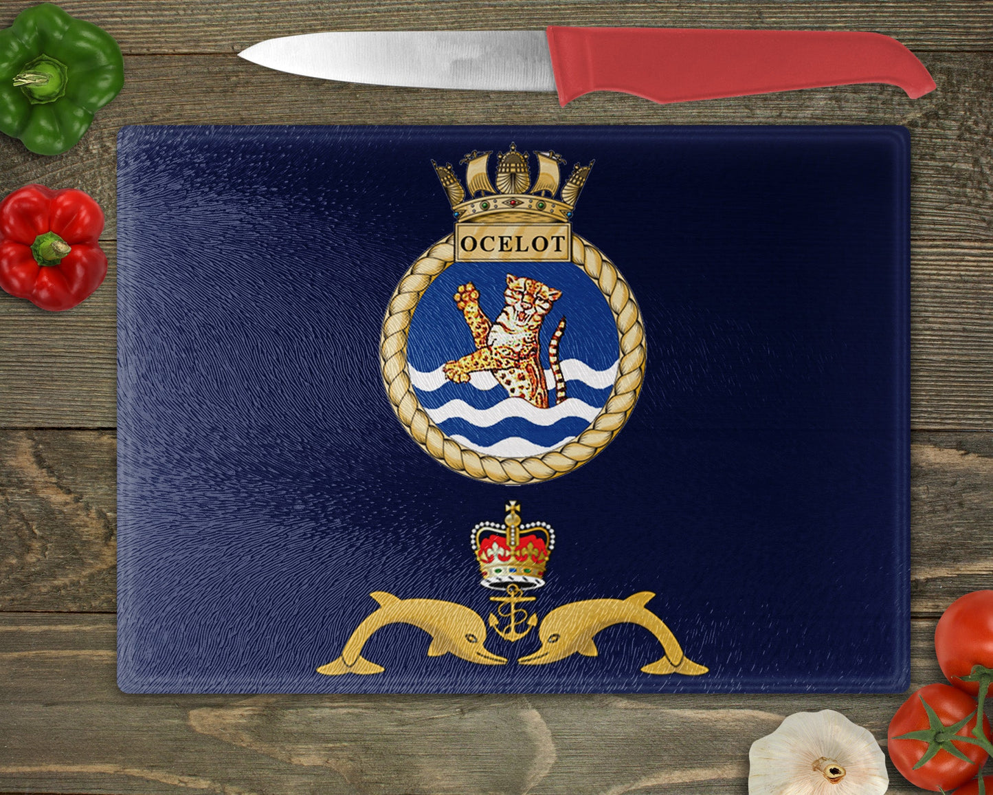 HMS Ocelot - Cutting Board