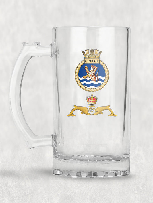 HMS Ocelot - Tankard/Beer Mug/Stein