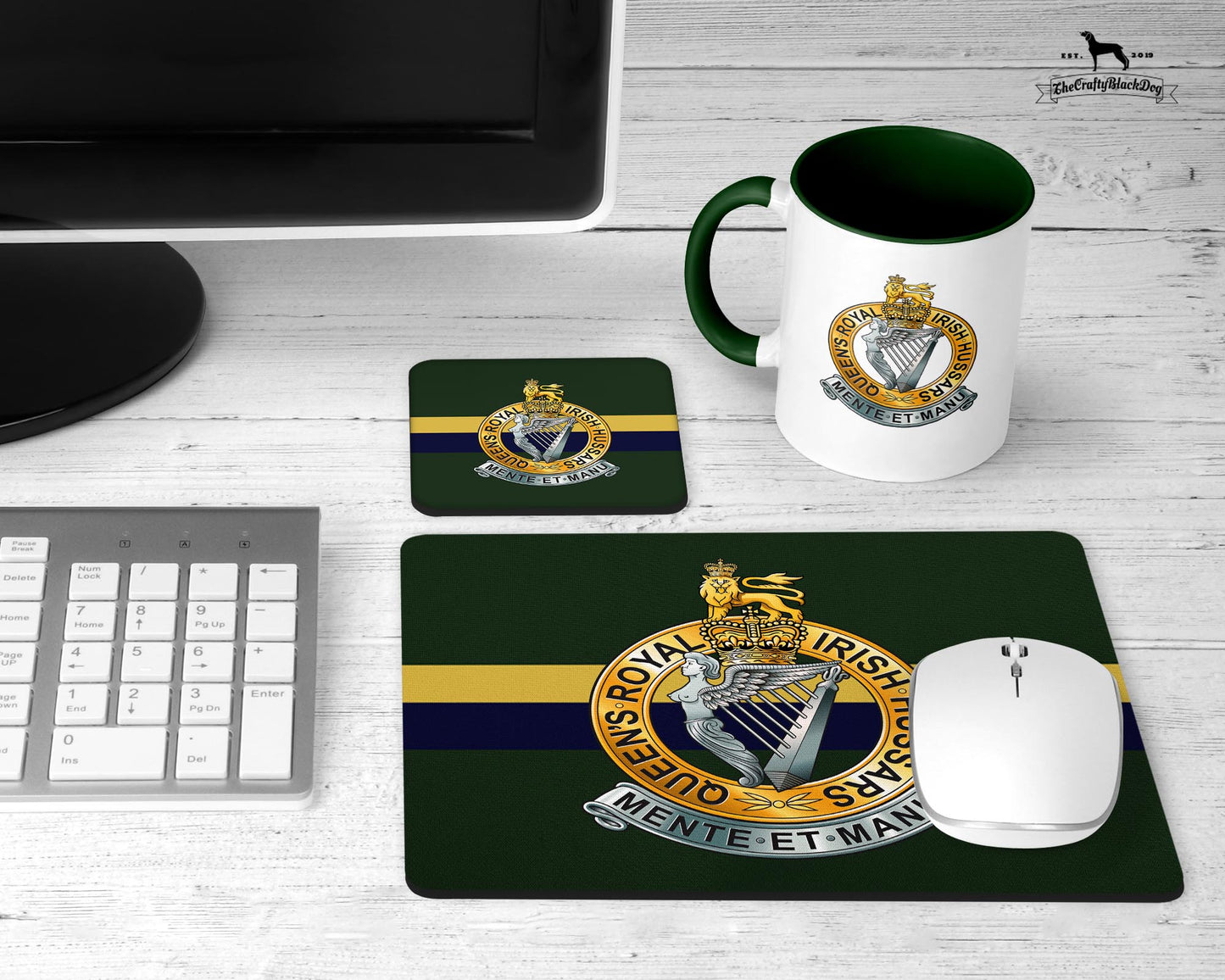 Queen's Royal Irish Hussars - Office Set