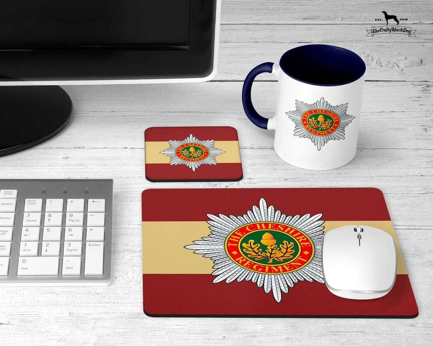 Cheshire Regiment - Office Set