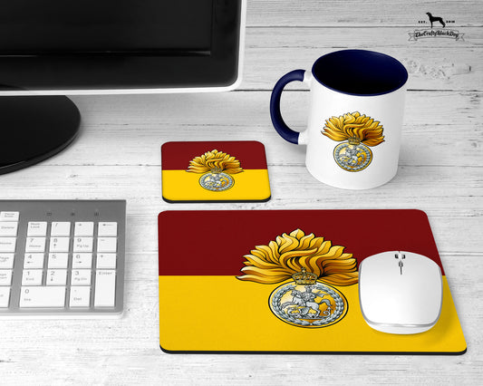 Royal Regiment Fusiliers Crest - Office Set KC