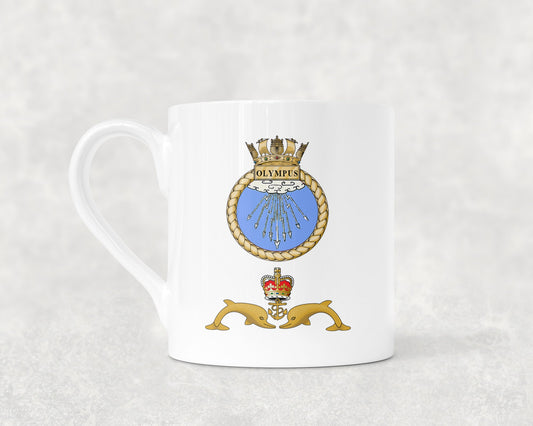 HMS Olympus - Bone China Mug