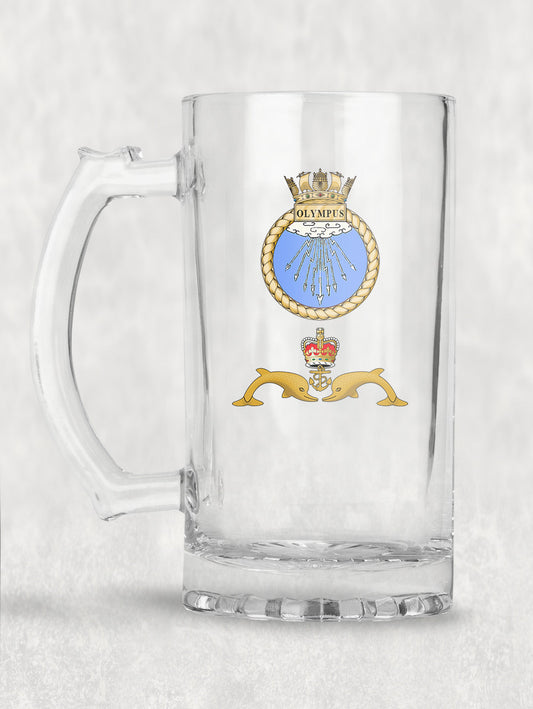 HMS Olympus - Tankard/Beer Mug/Stein