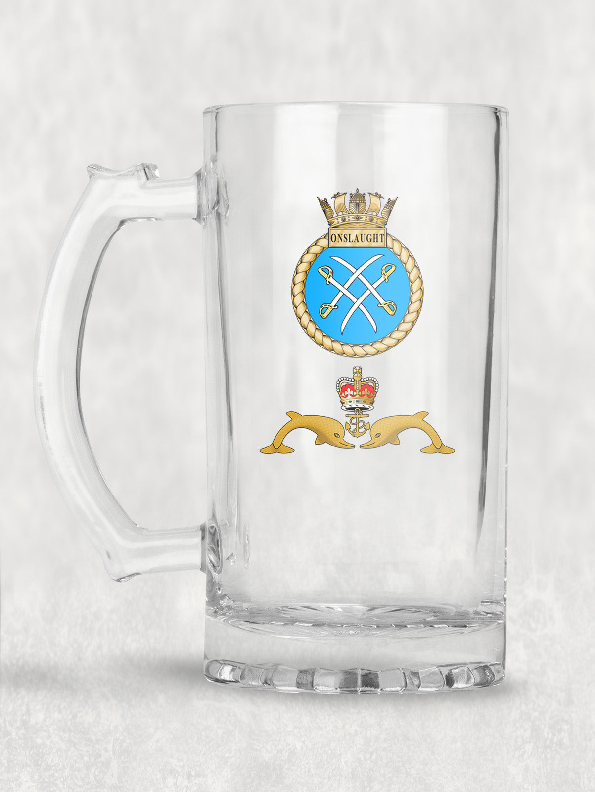 HMS Onslaught - Tankard/Beer Mug/Stein