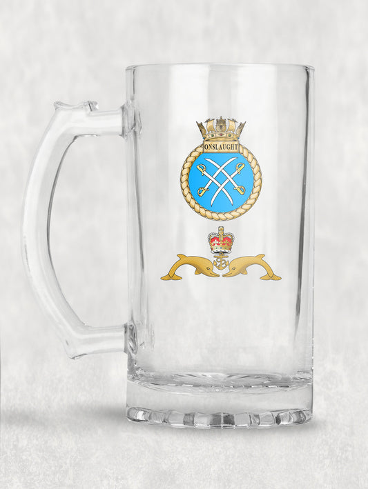 HMS Onslaught - Tankard/Beer Mug/Stein
