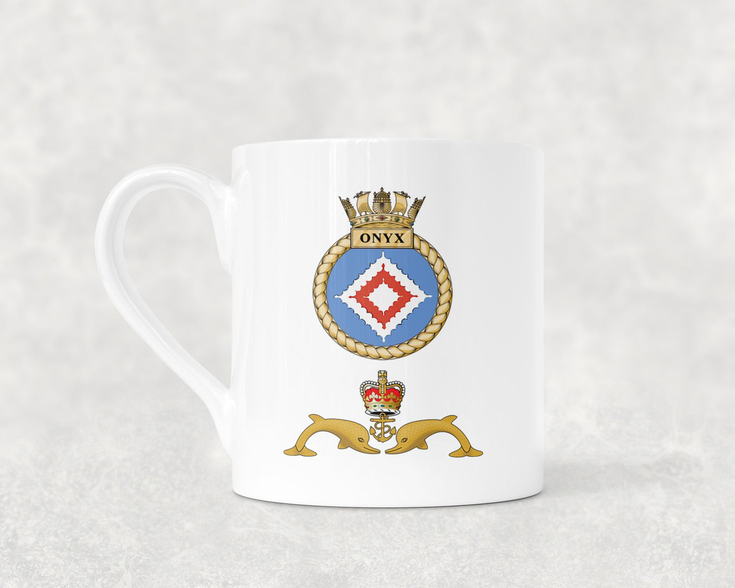 HMS Onyx - Bone China Mug