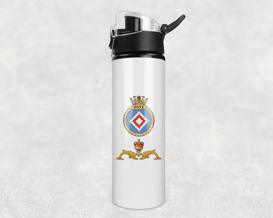 HMS Onyx - Flip Top Water Bottle