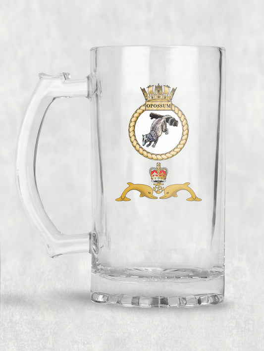 HMS Opossum - Tankard/Beer Mug/Stein