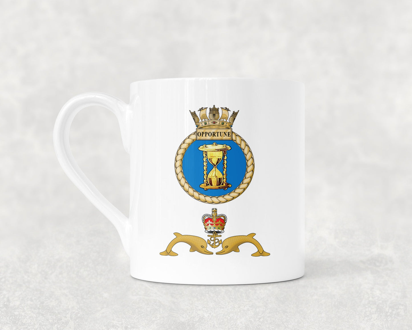 HMS Opportune - Bone China Mug