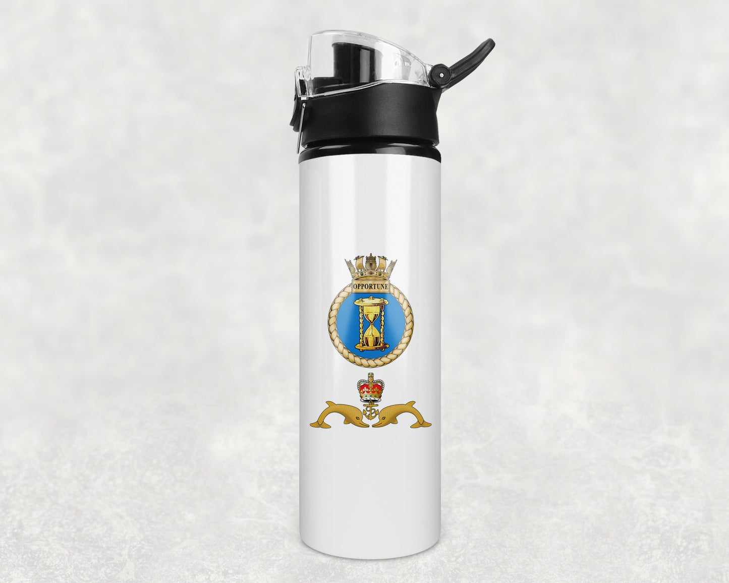 HMS Opportune - Flip Top Water Bottle
