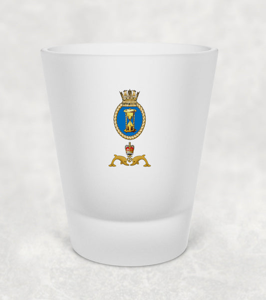 HMS Opportune - Shot Glass
