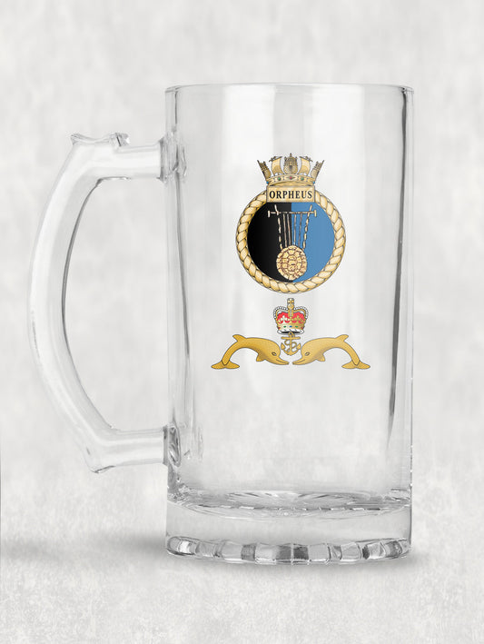 HMS Orpheus - Tankard/Beer Mug/Stein