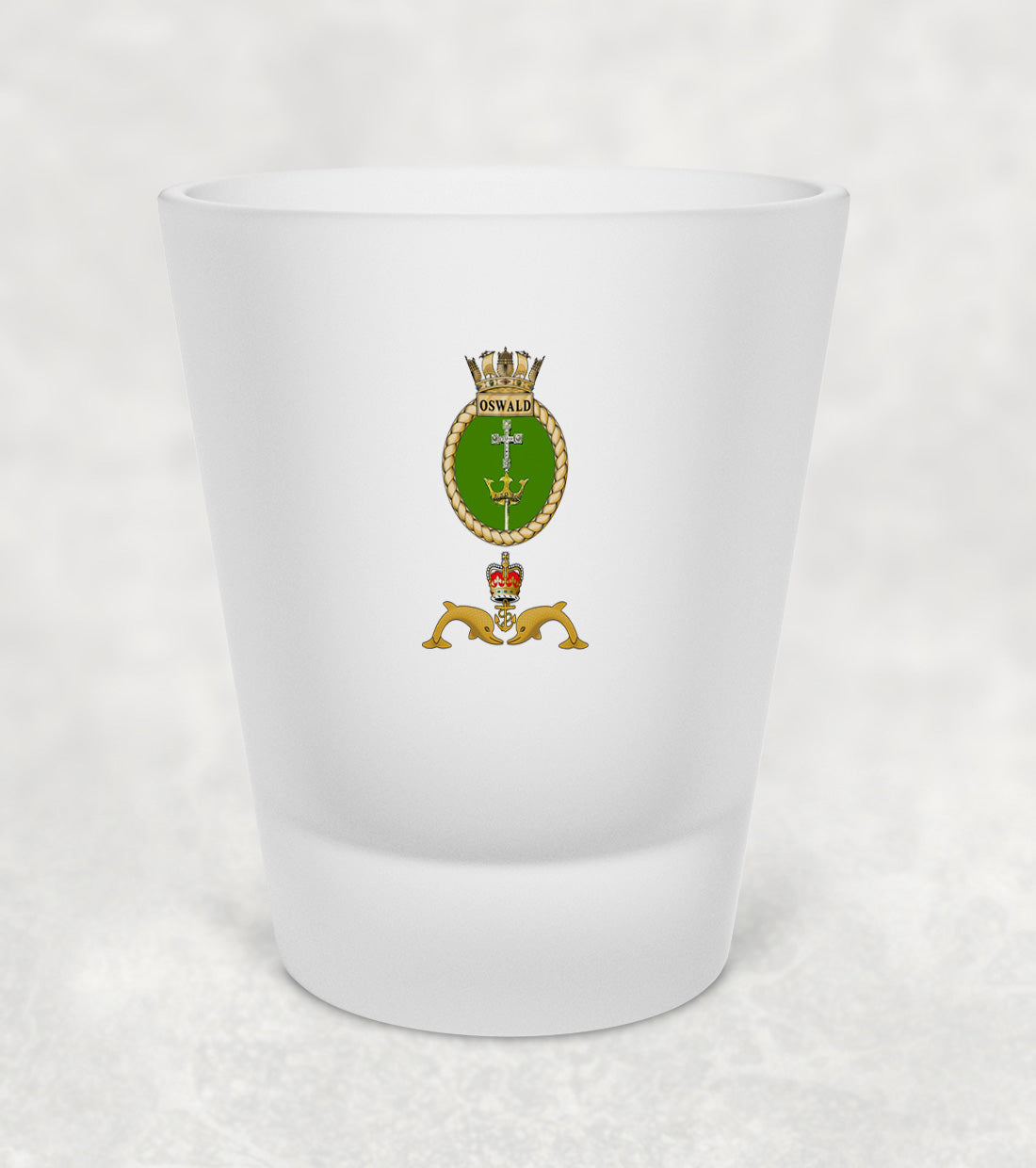 HMS Oswald - Shot Glass