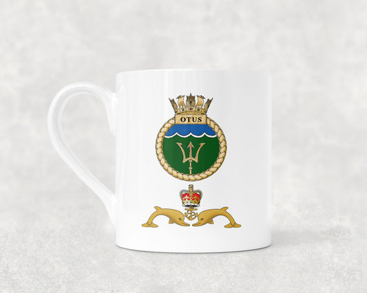 HMS Otus - Bone China Mug