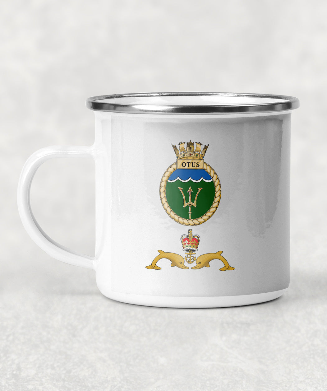 HMS Otus - Enamel Mug