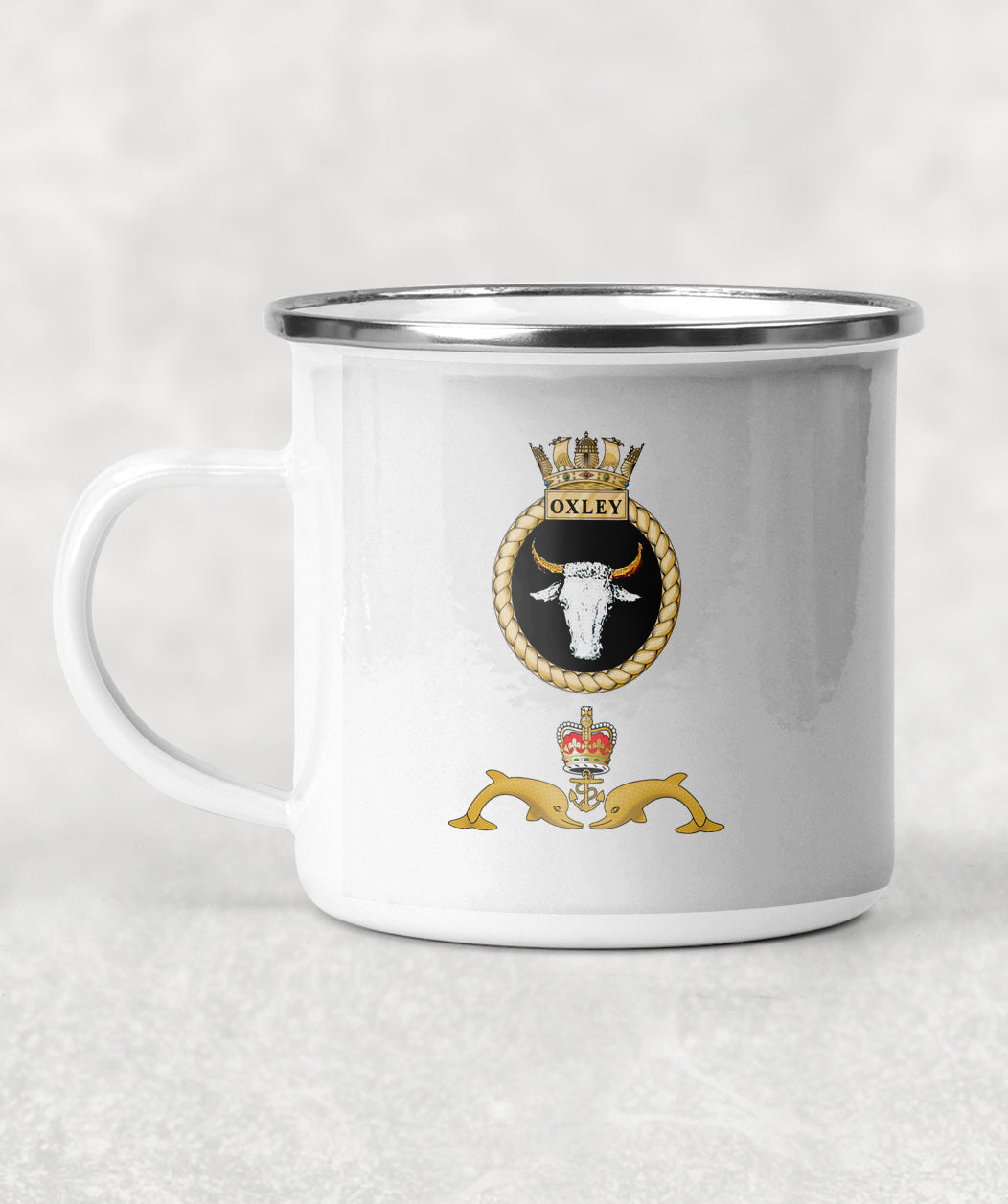 HMS Oxley - Enamel Mug