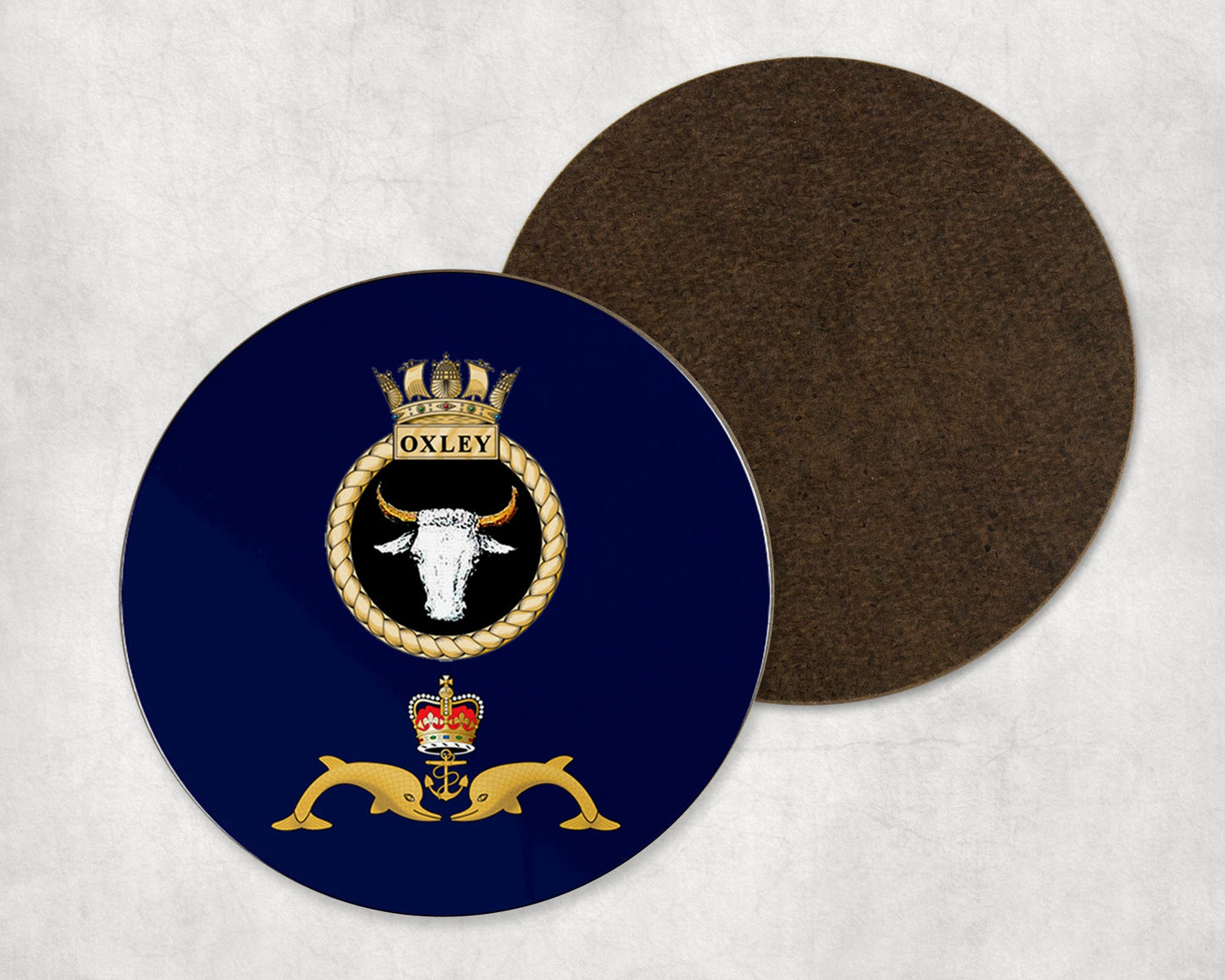 HMS Oxley - Round Coaster Set